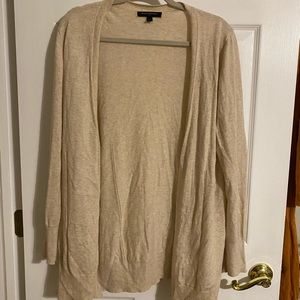 Banana Republic cream cardigan L